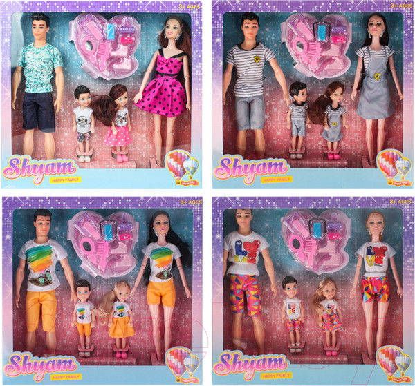 Изображение товара Набор кукол Darvish Семья / SR-T-2923