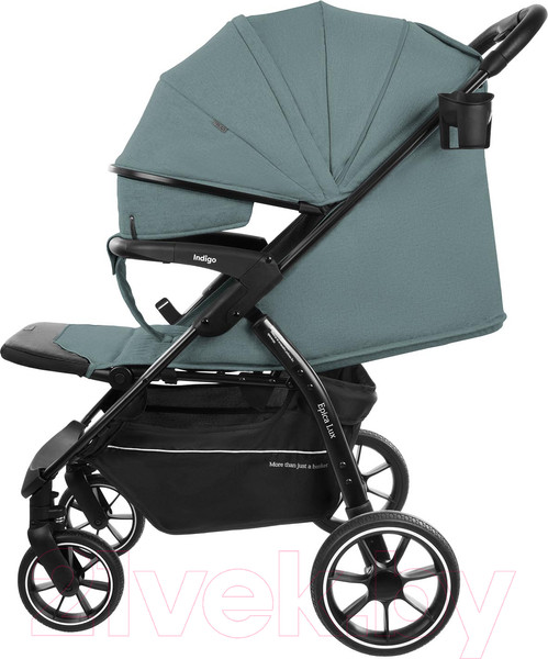 Изображение товара Детская прогулочная коляска INDIGO Epica Lux S (зеленый)