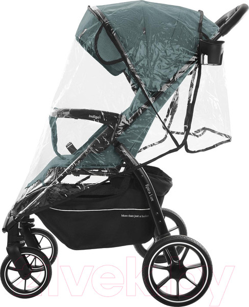 Изображение товара Детская прогулочная коляска INDIGO Epica Lux S (зеленый)