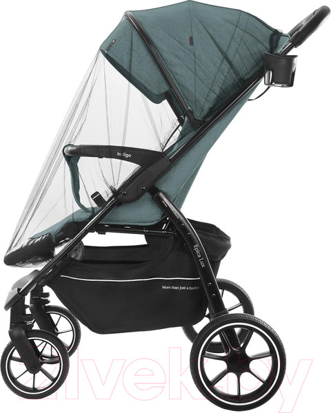 Изображение товара Детская прогулочная коляска INDIGO Epica Lux S (зеленый)
