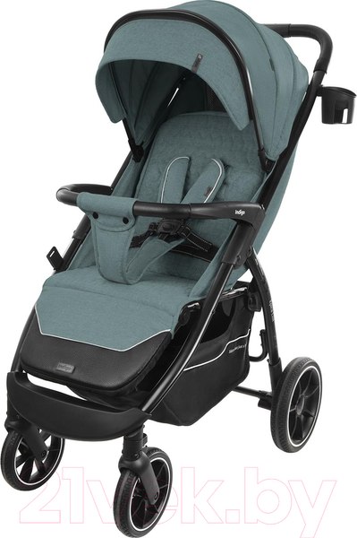 Изображение товара Детская прогулочная коляска INDIGO Epica Lux S (зеленый)