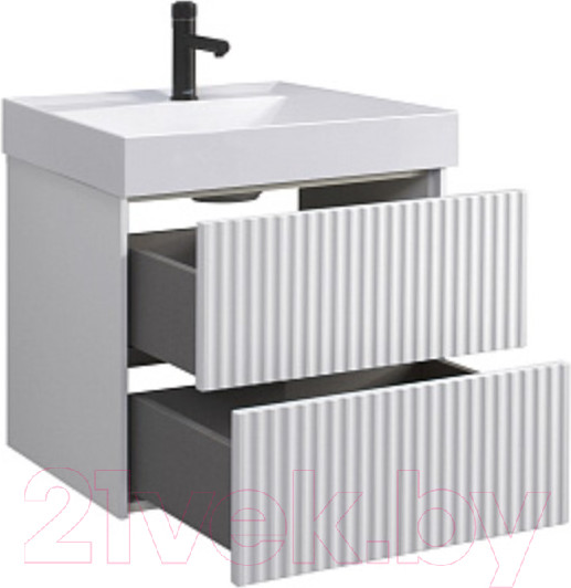 Изображение товара Тумба под умывальник Belux Сиртаки НП 60-02 (1, белый глянцевый)