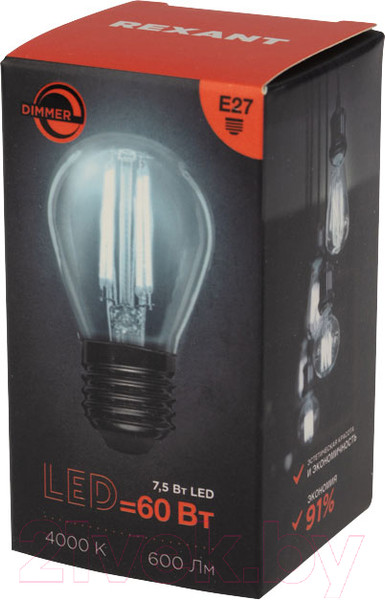 Изображение товара Лампа Rexant Шарик 604-128