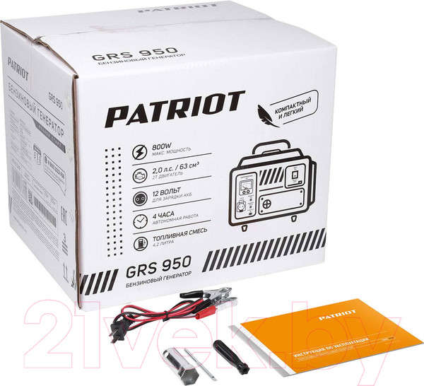 Изображение товара Бензиновый генератор PATRIOT GRS 950