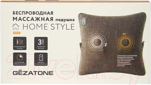 Изображение товара Массажная подушка Gezatone HomeStyle AMG402 / 1301319B