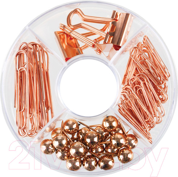 Изображение товара Набор канцелярских мелочей Meshu Rose Gold / MS_36946