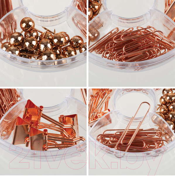 Изображение товара Набор канцелярских мелочей Meshu Rose Gold / MS_36946
