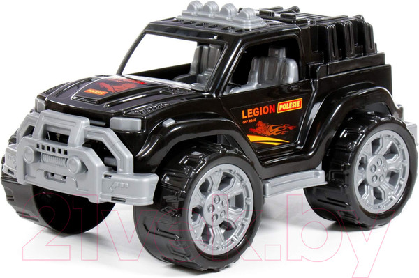 Изображение товара Автомобиль игрушечный Полесье Легион №4 / 76014 (черный)