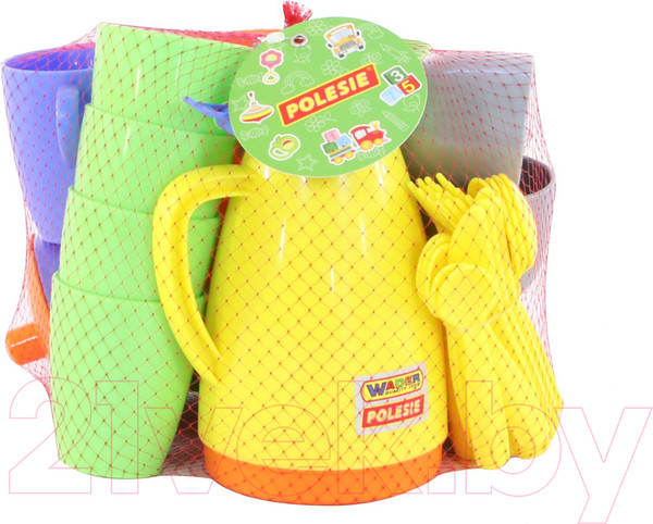 Изображение товара Набор игрушечной посуды Полесье Праздничный / 71514