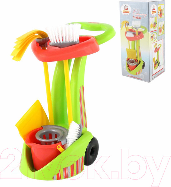 Изображение товара Набор хозяйственный игрушечный Полесье Чистюля 2 / 68644