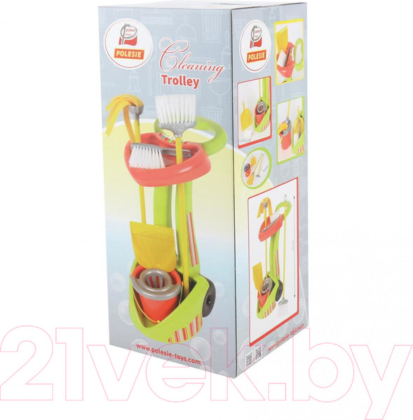 Изображение товара Набор хозяйственный игрушечный Полесье Чистюля 2 / 68644