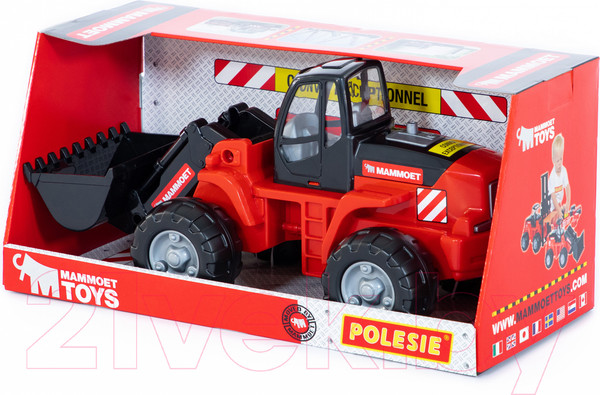 Изображение товара Трактор игрушечный Полесье Mаммоет 207-02 / 56849