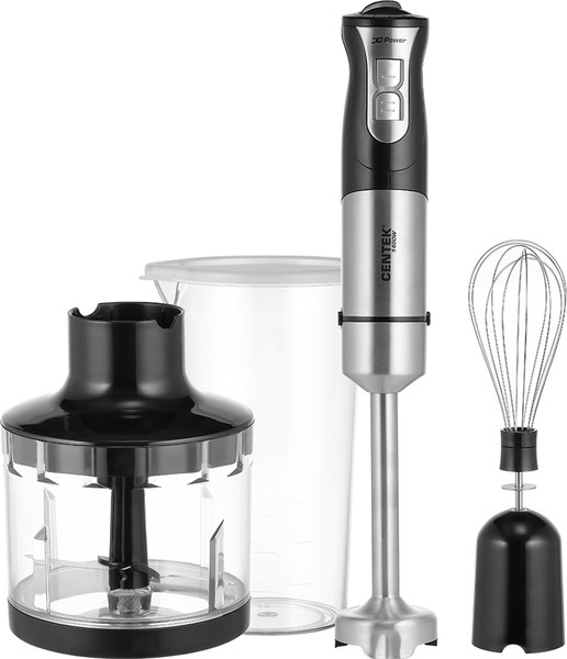 Изображение товара Блендер погружной Centek CT-1342 (черный/сталь)