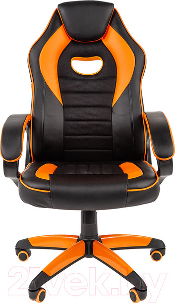 Изображение товара Кресло геймерское Chairman Game 16 (экопремиум, черный/оранжевый)