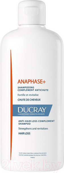 Изображение товара Шампунь для волос Ducray Анафаз Плюс (400мл)