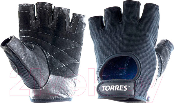 Изображение товара Перчатки для фитнеса Torres PL6047L (L, черный)