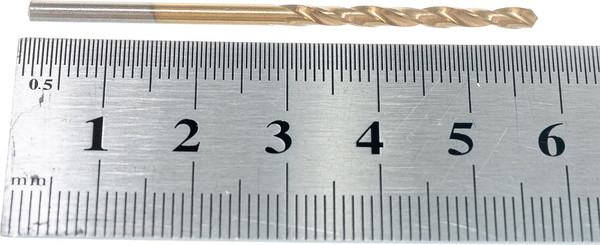 Изображение товара Набор сверл FIT HSS Титановое покрытие 2.5мм / 34125 (10шт)