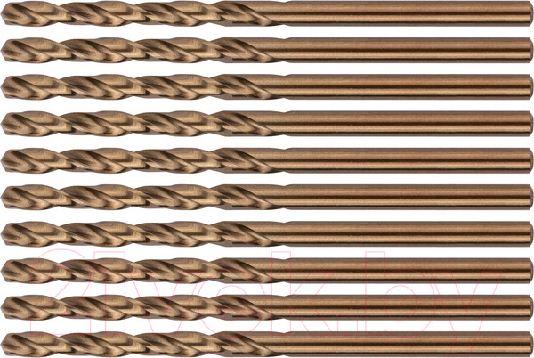 Изображение товара Набор сверл FIT HSS Профи 3.2мм / 33932 (10шт)