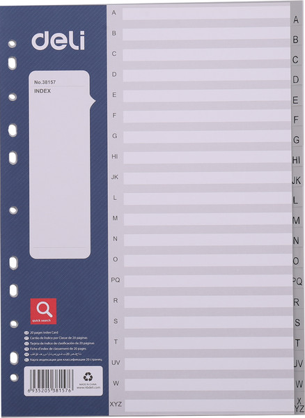 Изображение товара Разделитель документов Deli 38157