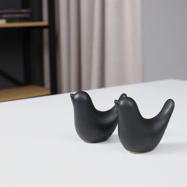 Изображение товара Статуэтка AksHome Bird 1 (черный)