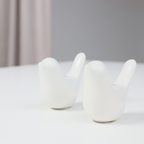 Изображение товара Статуэтка AksHome Bird 2 (белый)