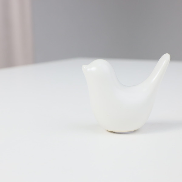 Изображение товара Статуэтка AksHome Bird 2 (белый)