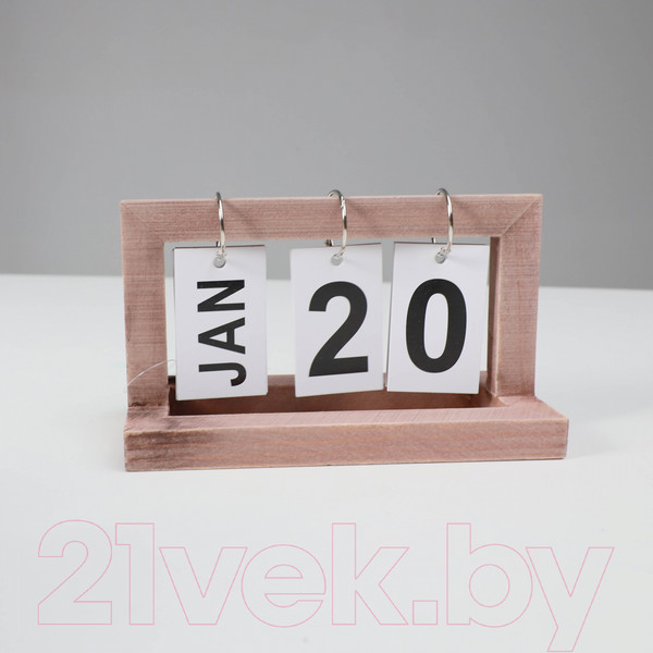 Изображение товара Вечный календарь AksHome Calendar (натуральный)