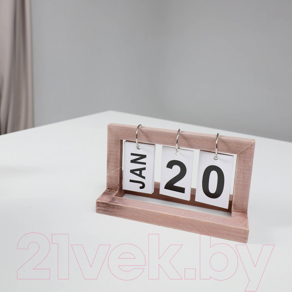 Изображение товара Вечный календарь AksHome Calendar (натуральный)