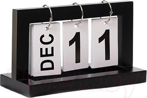 Изображение товара Вечный календарь AksHome Calendar (черный)