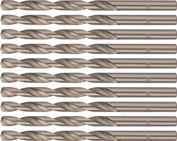 Изображение товара Набор сверл FIT HSS Полированные 5мм / 33750 (10шт)