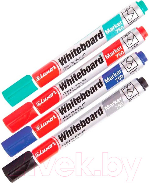 Изображение товара Набор маркеров Luxor 3380/4WT (4шт)