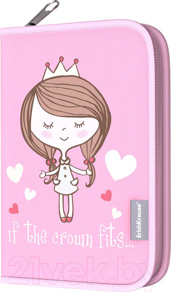 Изображение товара Пенал Erich Krause Pastel Princess / 57558