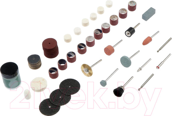 Изображение товара Набор насадок для гравера Tundra 3мм / 1935903 (105шт)