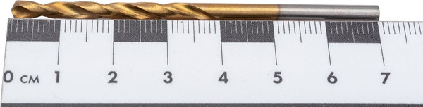 Изображение товара Набор сверл FIT HSS Титановое покрытие 3.5мм / 34135 (10шт)