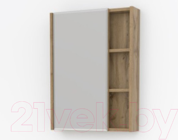 Изображение товара Шкаф с зеркалом для ванной Какса-А Silvia 50 б/о / 466787