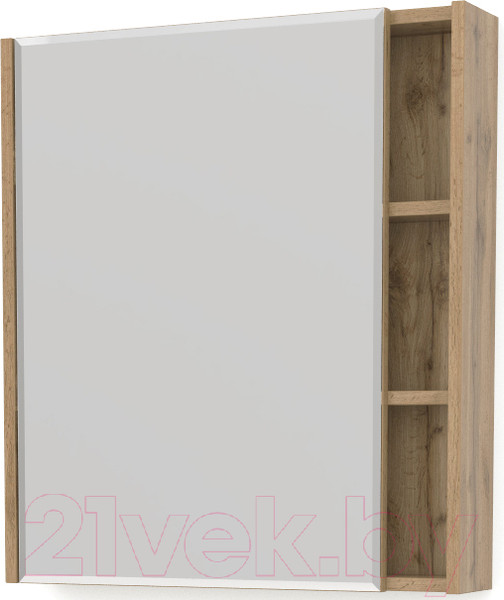 Изображение товара Шкаф с зеркалом для ванной Какса-А Silvia 60 б/о / 466788