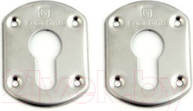 Изображение товара Накладка на цилиндр Гардиан ГХ 31 (хром)