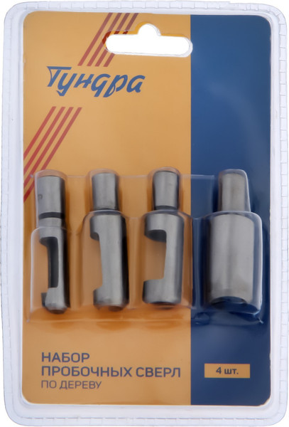 Изображение товара Набор сверл Tundra По дереву цилиндрический хвостовик 6 8 10 13мм / 4617851  (4шт)