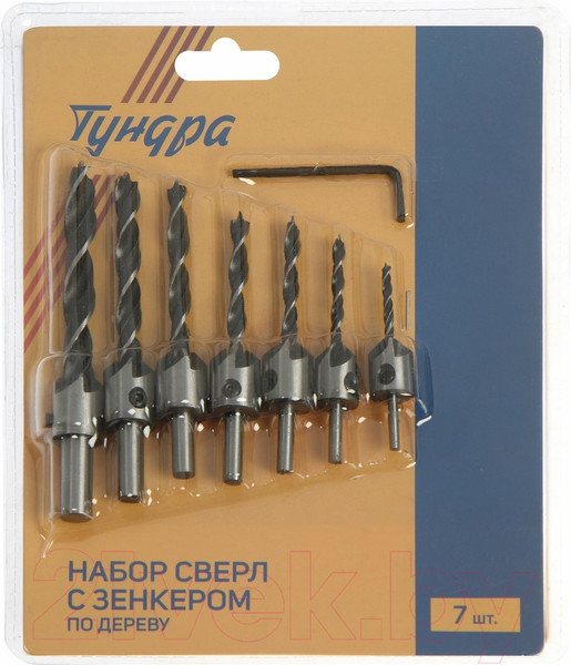 Изображение товара Набор сверл Tundra 4506447  (7шт)