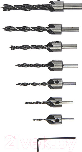 Изображение товара Набор сверл Tundra 4506447  (7шт)