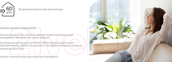 Изображение товара Сплит-система Royal Clima Fresh RCI-RF30HN