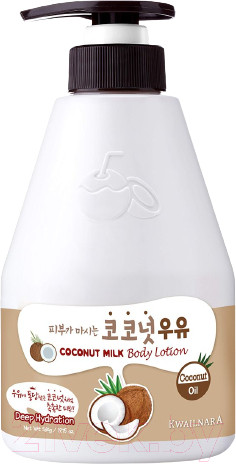 Изображение товара Лосьон для тела Welcos Kwailnara Coconut Milk Body Lotion (560г)