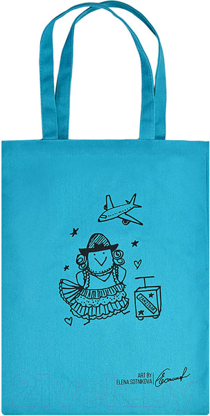 Изображение товара Сумка-шоппер Феникс+ Варя путешествует / 60040