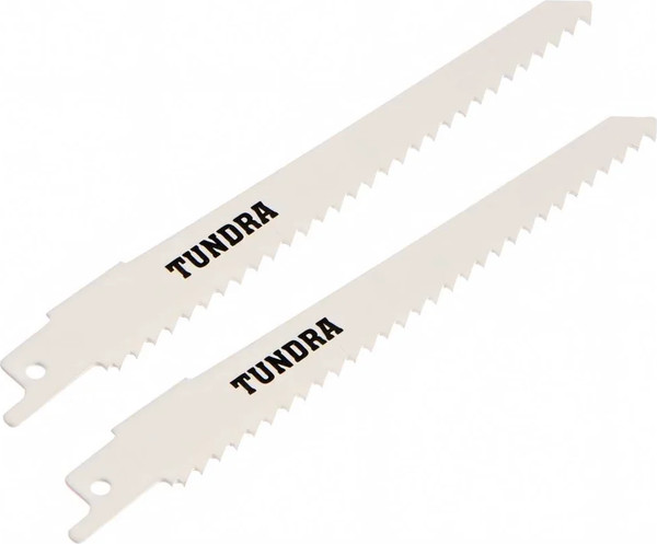 Изображение товара Набор пильных полотен Tundra Для сабельной пилы HCS 125/150x4.3мм / 6117009 (2шт)