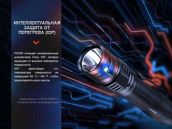 Изображение товара Фонарь Fenix Light PD35R