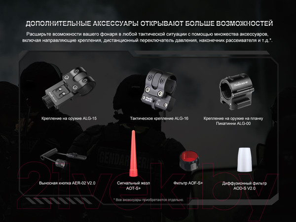 Изображение товара Фонарь Fenix Light PD35R