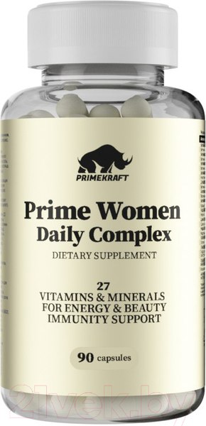 Изображение товара Витаминно-минеральный комплекс Prime Kraft Prime Women Daily Complex (90капсул)