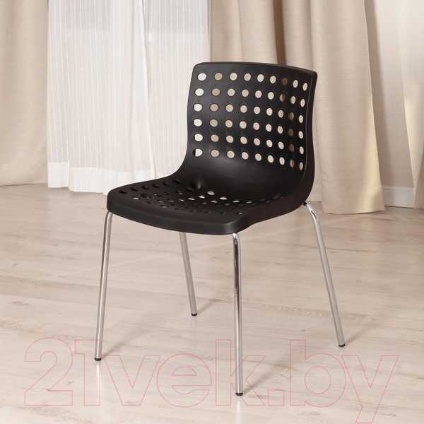 Изображение товара Стул Tetchair Skalberg (черный/хром)
