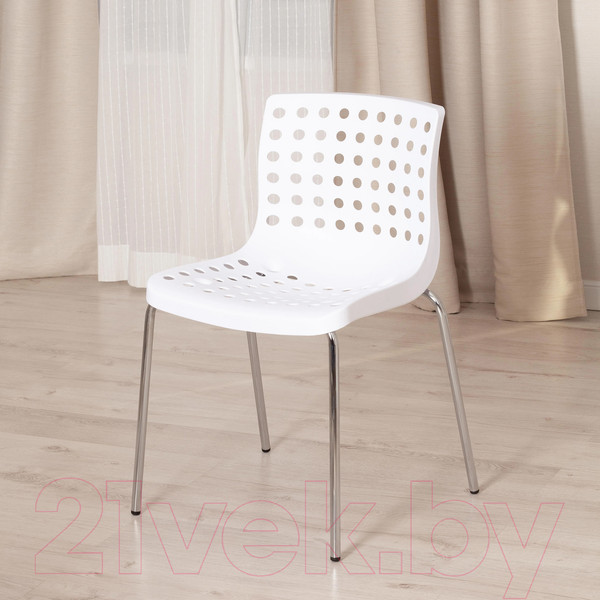 Изображение товара Стул Tetchair Skalberg (белый/хром)