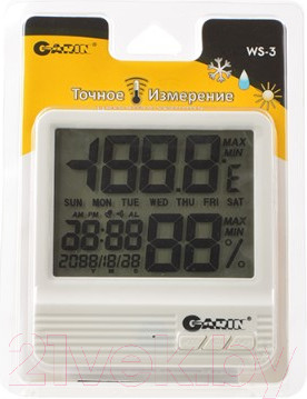 Изображение товара Метеостанция цифровая Garin Точное измерение WS-3 / БЛ16939